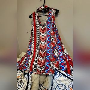 MinkPink high neck mini dress